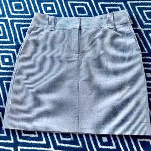 LOFT 🌟 seersucker mini skirt